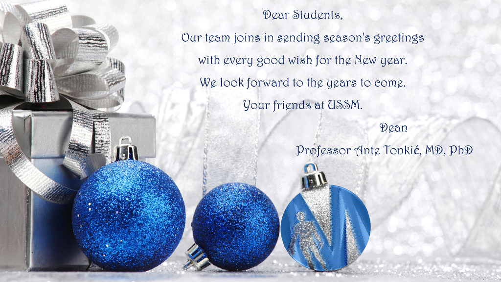 Dear Students, Merry Christmas and Happy New Year!